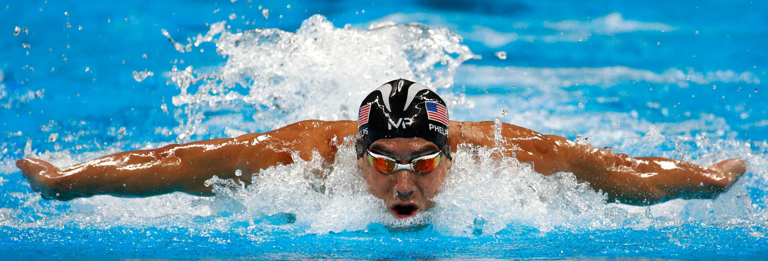 Een foto van Micheal Phelps